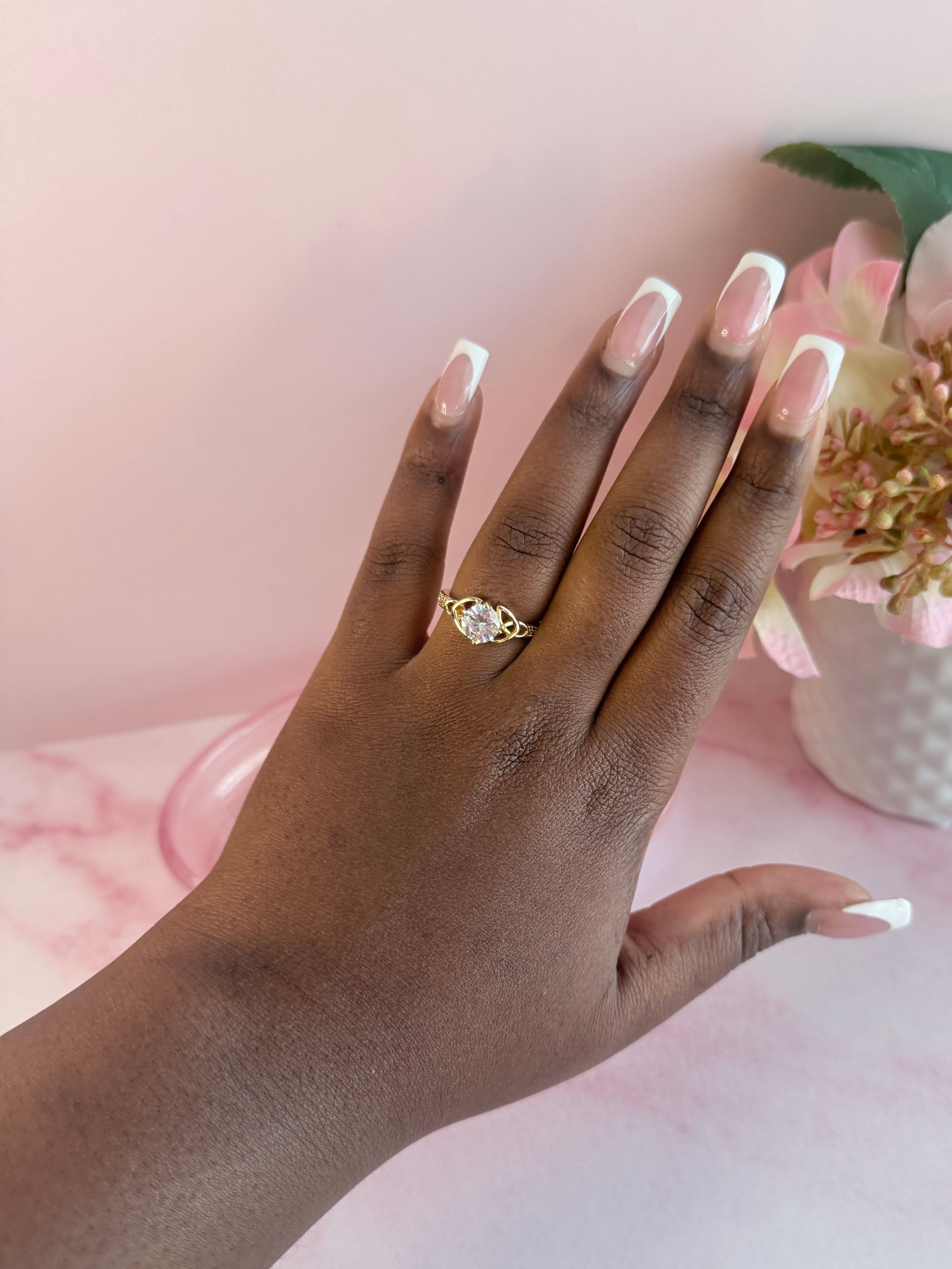 Round Halo Ring